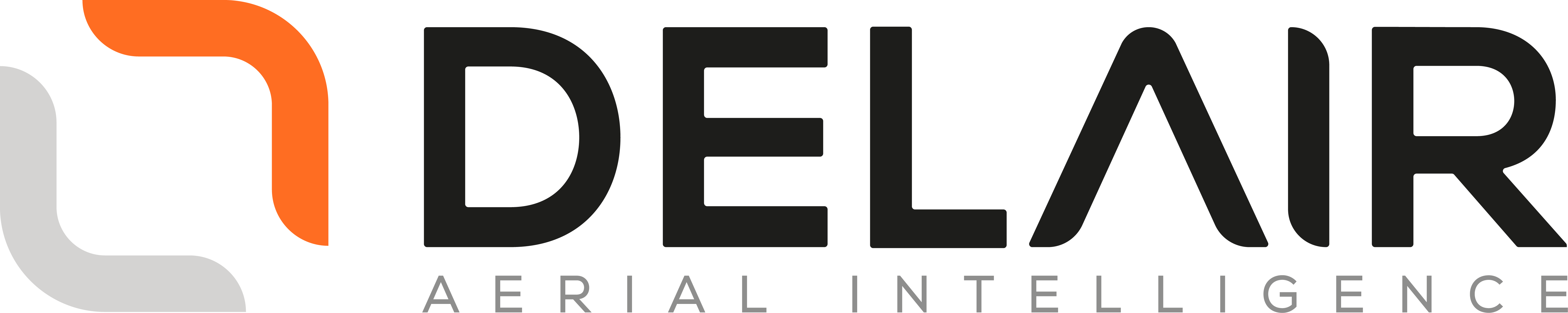 Logo Delair Baseline Color